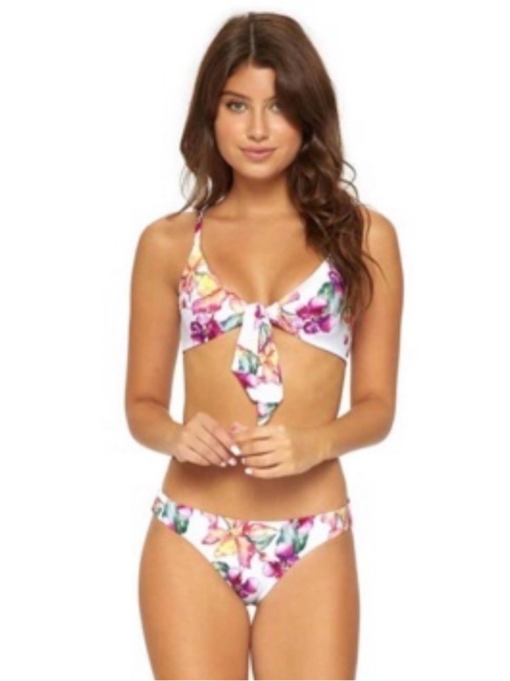 PilyQ PQ Swim Wild Orchid S bikini set NWT - Picture 5 of 9